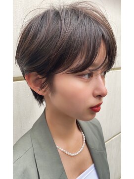 フラミューム 恵比寿(flammeum) ミヤザキスタイル ガーリーカジュアルマッシュショート