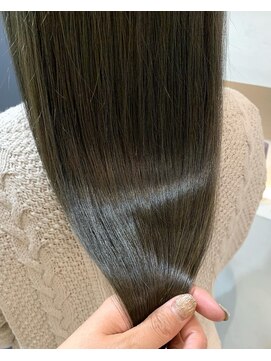 ヘアー ミッション 心斎橋店(hair Mission) 髪質改善とオリーブカラー