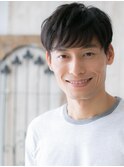好感度◎ツーブロックくせ毛風イケメンマッシュショートg名護