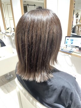 アルクバイネオリーブ 荻窪店(arc by neolive) 切りっぱなしロブ×ナチュラルハイライト