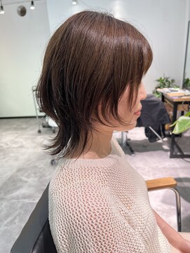 スミ(sumi) ウルフカット/長崎ウルフカット/ウルフヘア/20代30代40代◎岩田