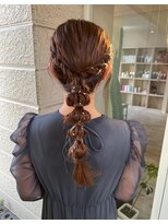 ヘアーアートミュージアム(Hair Art Museum)&nbsp;網おろし/玉ねぎヘア/金箔/ヘアアレンジ