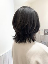 ネオリーブソラ 相模大野店(Neolive sola) ボブウルフ/黒髪ハイライト/グレージュ