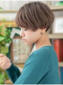 ■ミルクティーアッシュ刈り上げショート308-2★川口20代30代!