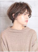 ショートパーマ/ショートボブ/ひし形ショート/ショートカット