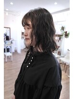 ムク(Muku)&nbsp;肩ギリギリのボブパーマ