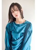 【西梅田堂島】さらっと軽いクールストレートボブ