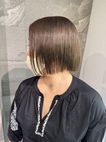 テラスヘア 新潟駅南(TERRACE hair)&nbsp;シースルーボブスタイル