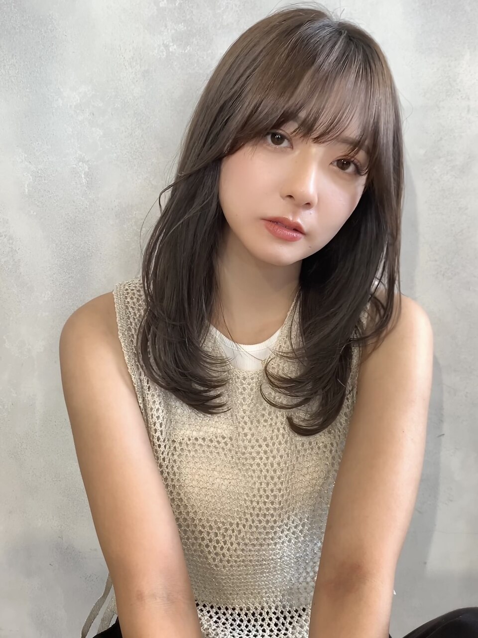 【池田限定】\11,000〜透明感カラー+韓国風カット+髪質改善トリートメント