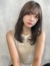 【池田限定】￥11,000～透明感カラー+韓国風カット+髪質改善トリートメント