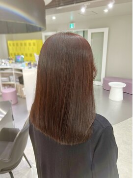 ジーナリア(Xena ria) 《衣織》ワンカラーでできる！赤みブラウン♪