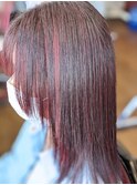 レッド系ストレート