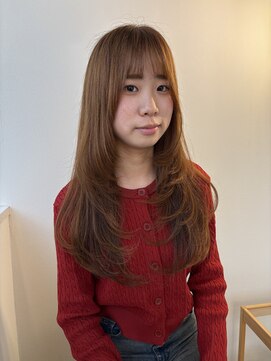 ココルアナ(coco luana) レイヤーカット/韓国/ブラウンカラー/髪質改善