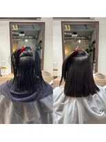 コワファースト長崎シャンプーボーイ 2nd(COIFF1RST 長崎 SHAMPOO BOY)&nbsp;髪質改善縮毛矯正 髪質改善トリートメント まるみボブ