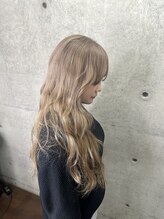 モップアップ ゾイトロープ(Mop up zoe trope) ミルクティーベージュ