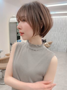 ロンド エスポワール 錦糸町(Lond espoir) □ グランマッシュ/暗めカラー/ショート/ボブ/前髪/髪質改善