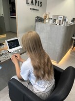 ラピス 福岡天神店(Lapis) エクステ/シールエクステ/ミルクティーベージュ