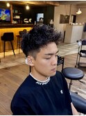 アップバングショート