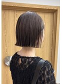 切りっぱなしボブ◎