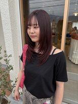 ムク 甲府(muku.)&nbsp;レイヤーカット/チェリーレッド/暖色カラー