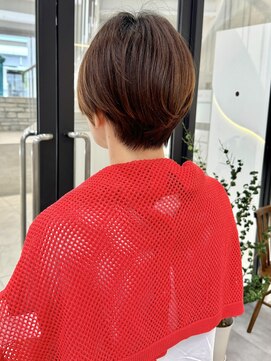 エブリ(evri) 「evri」スタイリング簡単ショートボブ　４０代ヘアスタイル