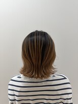 エマ 茅ヶ崎(EMMA)&nbsp;［バレイヤージュ］×［ミディアム］　EMMA茅ヶ崎　加藤