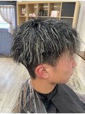 ツイストパーマ＆ハイライト　スタイル