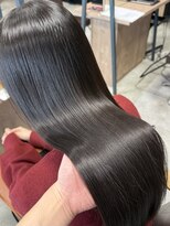 リンクミリ(Link mili)&nbsp;【地毛風ブラック】髪質改善/韓国ヘア/レイヤーカット