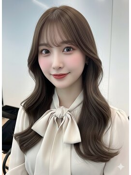 フォルテ プリモ 焼津 藤枝(FORTE PRIMO) ショコラベージュ/ダブルカラー/髪質改善/韓国/顔周りレイヤー