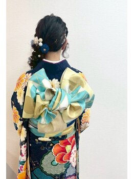 ウレア(ulea)の写真/【すすきの駅徒歩3分】専門店ならではの美しく丁寧な着付けで周りからも褒められる綺麗な仕上がりが叶う
