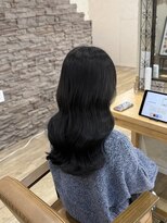 ヘア カンパニー トワ 千葉店(TOWA)&nbsp;千葉/千葉駅/ダークブルー/ミルクティーブロンド/ヘッドスパ