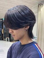 パーク(PAAQ)&nbsp;フェザーパーマニュアンスパーマ毛流れパーマメンズパーマ