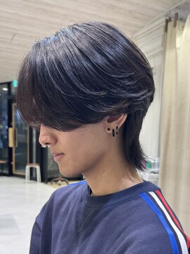 パーク(PAAQ) フェザーパーマニュアンスパーマ毛流れパーマメンズパーマ