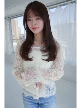 アンジェリカ 広島駅前店(ANGELICA) ANGELICA  艶感カラー　くびれレイヤー