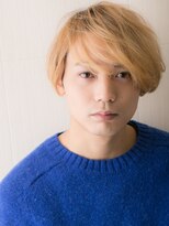 グルーミングサロン バーバー キャッスル 北浦和西口(Grooming salon Barber Castle)&nbsp;10代20代ハイトーンカラー斜めバングフェザーマッシュY北浦和