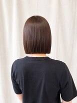 ココカラヘアー ニコ(cococara hair nico)&nbsp;切りっぱなしボブ/バングカット/縮毛矯正/トリートメント