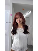 イロウ 山口どうもん店(IROW)&nbsp;ピンク×ブラウングラデーションカラー