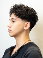 オーシャントーキョーオーバー 渋谷(OCEAN TOKYO OVER)&nbsp;スペインカールラルフカールプードルパーマツーブロックフェード