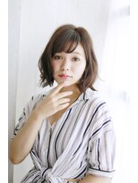 イコウヘアデザイン(icou hair design) ☆シースルーバング☆小顔外ハネ☆