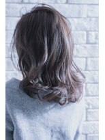 ミエル ヘア 新宿(miel hair)&nbsp;アッシュブラック☆透明感☆透け感
