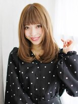 ナル 白山神社参道通り店(nalu)&nbsp;ツヤ感内巻きワンカールスタイル