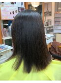 髪質改善ストレート