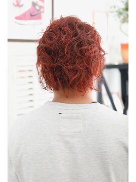 ショウザバーバー(SHOW the Barber) ◆ワイルドレッドミディ<SHOW the Barber>