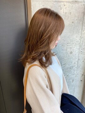 ヌイ 横浜(nui) ベージュ_メルティカラーネビージュボブルフ