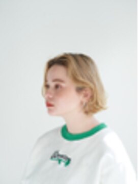 ジュール サウス 新宿南口(Joule South) 着物/クールショート/ピンクベージュ/ボブルフ/シルバーカラー