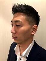 グレイスフル バーバープラチナム 六本木店(Graceful Barber platinum)&nbsp;ジェットモヒカン×スキンフェード〈理容室〉