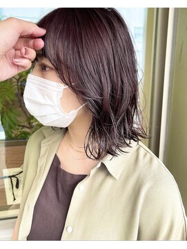 インビテーション 名古屋(invitation) ◎外ハネボブ×艶感バイオレット