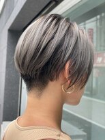 モレッティウィズリゴヘアー(Moretti with RIGO hair) シルバー、ショート、刈り上げ