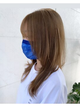 ブーム(BOOM) ミルクティーベージュ×ロングウルフ【大分】