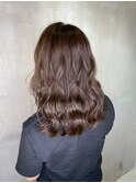 20代30代40代大人可愛いミルクティーベージュハイライト